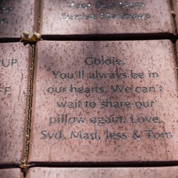 Memorial bricks